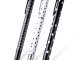 Balpen set - set van 3 pennen - stippen - ruiten - zwart/wit